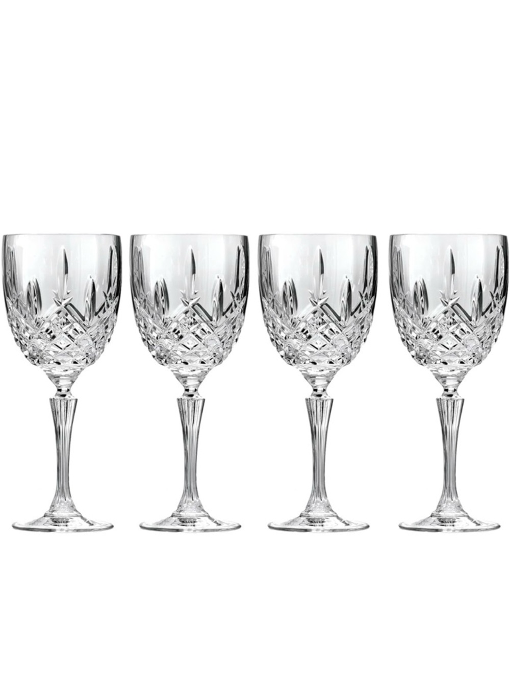 Marquis By Waterford Markham Goblet Set of 4, 13 oz, Clear - Picture 3 of 11